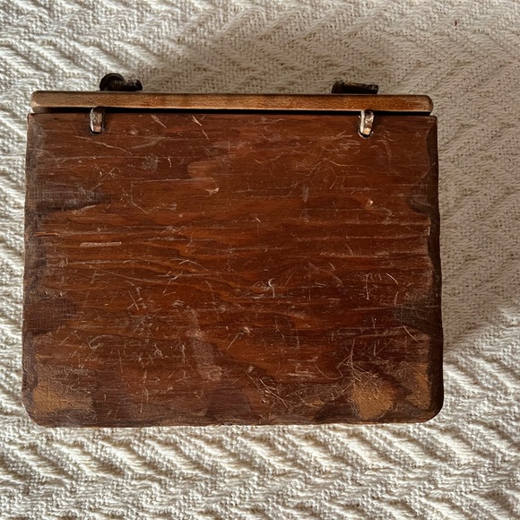 Wood Cover New Popular Webster’s Dictionary VINTAGE - Picture 4 of 9